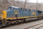 CSX 7221 heading up Afton Mountain